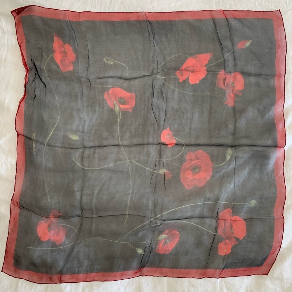Dolce & Gabbana Vintage Silk Scarf